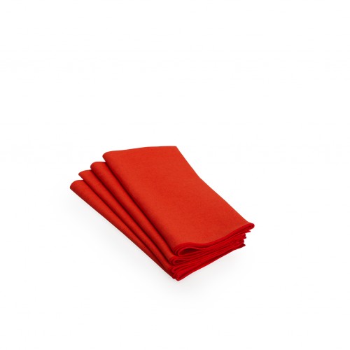 Red Napkin Set